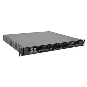 16-PORT CAT5 KVM OVER IP SWITCH WITH VIRTUAL MEDIA - 1 LOCAL & 1 REMOTE USER, 1U