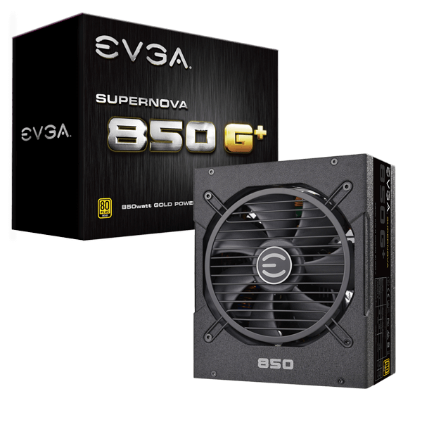 EVGA PS 120-GP-0850-X1 SuperNOVA 850 G1 850W 80+ Gold Fully Modular ATX Retail