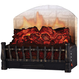 Electric Heater w Brick Look