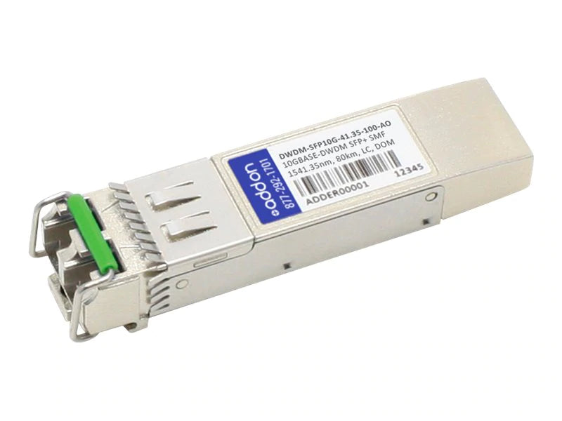 THIS CISCO DWDM-SFP10G-41.35 COMPATIBLE SFP+ TRANSCEIVER PROVIDES 10GBASE-DWDM T