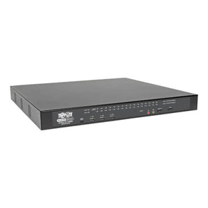 32-PORT CAT5 KVM OVER IP SWITCH WITH VIRTUAL MEDIA - 1 LOCAL & 1 REMOTE USER, 1U