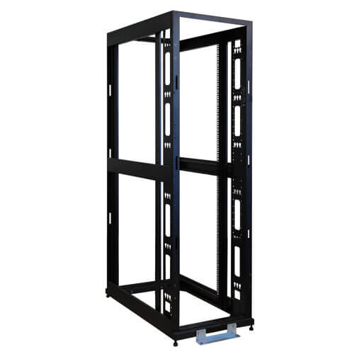 Tripp Lite 48U 4-Post Open Frame Rack Server Cabinet w/ Heavy Duty Casters