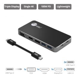 USB C MST Video Docking W PD