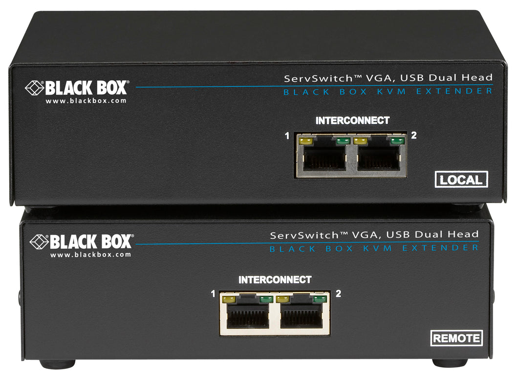SERVSWITCH BRAND CATX USB KVM EXTENDER,