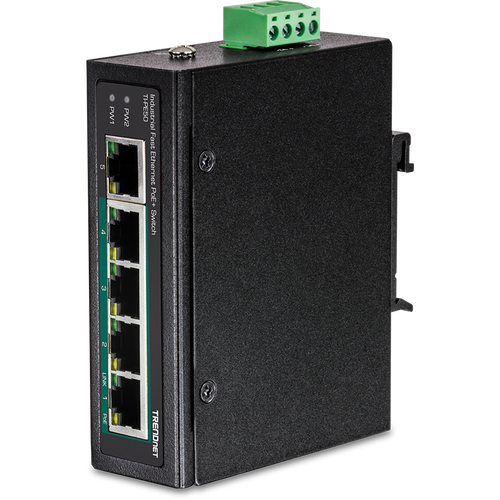 Industrial Fast Ethernet PoE+