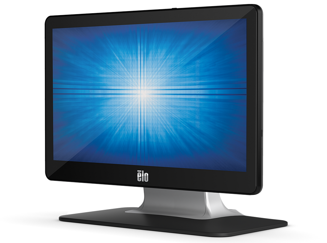 ELO, 1302L 13.3-INCH WIDE LCD DESKTOP, FULL HD 1920 X 1080, PROJECTED CAPACITIVE 10-TOUCH, USB CONTROLLER, ANTI-GLARE, ZERO-BEZEL, USB-C, HDMI AND VGA INPUTS, BLACK, STAND INCLUDED