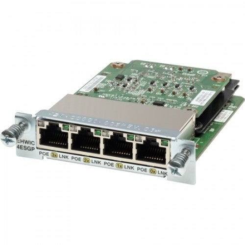 REFURBISHED FOUR PT 10/100/1000 ENET SWITCHINTERFACE