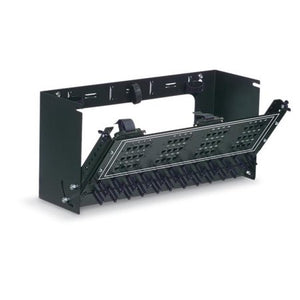 PANEL - WALLMOUNT, 8U, 19INW X 12IN D, 10-32, TAPPED RAILS, 60-LB. CAPACITY, GSA