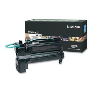 LEXMARK C792, X792 BLACK RETURN PROGRAM PRINT CARTRIDGE