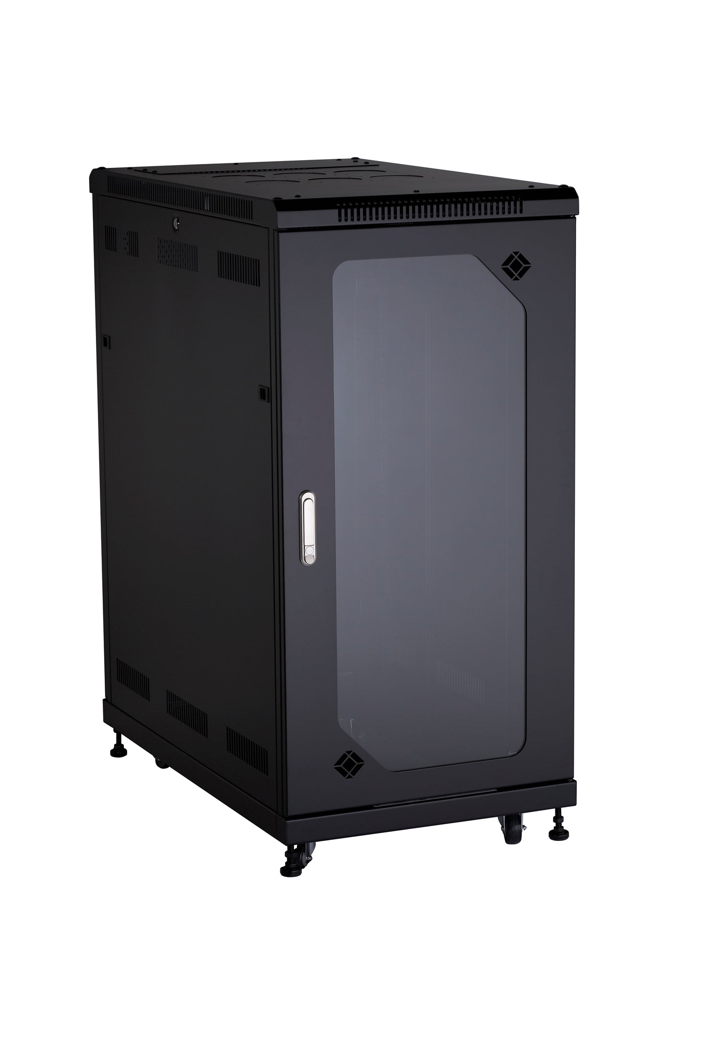 CAB 24U SPLIT REAR DOOR TEMPERED FRONT