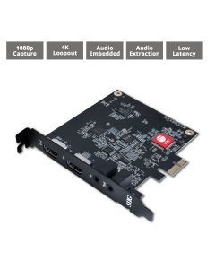 STREAMING COMPATIBLE EASILY RECORDS HDMI SIGNALS THROUGH PCIE SLOT WITH LOW LATE
