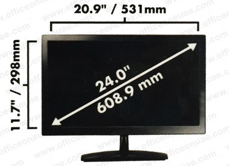 24IN W/ PRIVASCREEN BLACKOUT PRIVACY FILTER (16:9) - LAPTOPS AND MONITORS