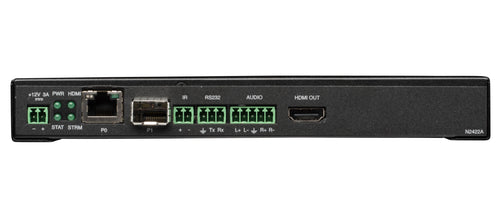 N2400 Series JPEG2000 stand-alone 4K Decoder 4K 60 4:4:4 w/(1) SFP fiber