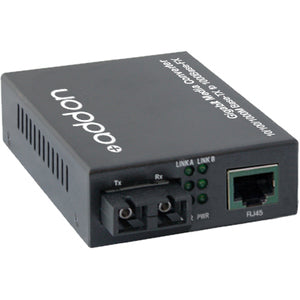 ADDON 10/100/1000BASE-TX(RJ-45) TO 1000BASE-LX(SC) SMF 1310NM 40KM MEDIA CONVERT