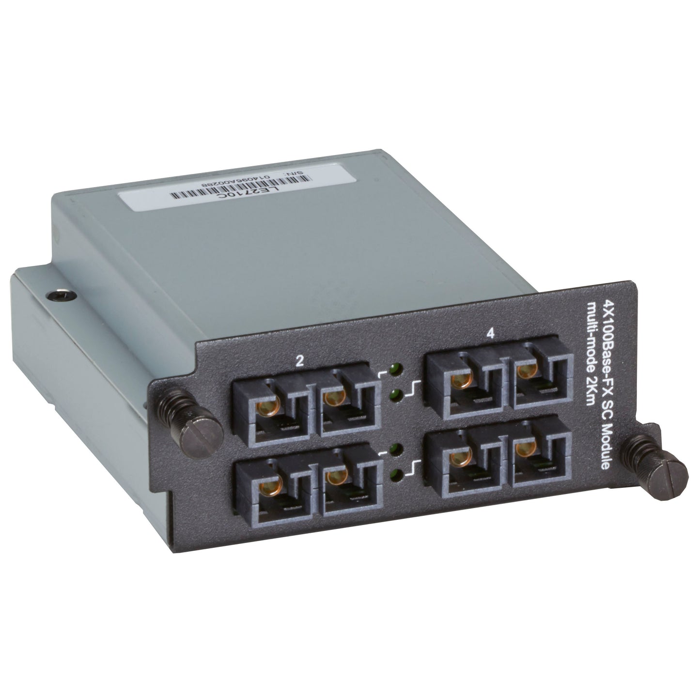 4 PORT 100FX MM 2KM SC MODULE