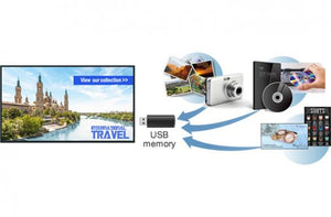 70" 1920 x 1080 LCD Display 24/7
