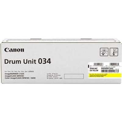 CANON TONER 034 YELLOW - FOR IMAGECLASS MF820CDN AND MF810CDN - FULL YIELD 34,00