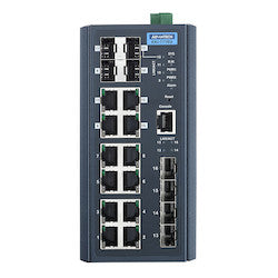 8GE + 4SFP + 4G COMBO MANAGED SWITCH W/WIDE TEMP