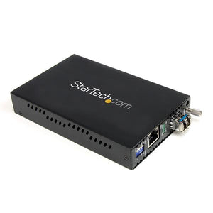 StarTech.com ET1000S40LC2 network media converter 2000 Mbit/s 1310 nm Single-mode Black