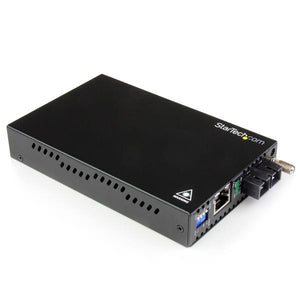 StarTech.com ET91000SM402 network media converter 2000 Mbit/s 1310 nm Single-mode Black