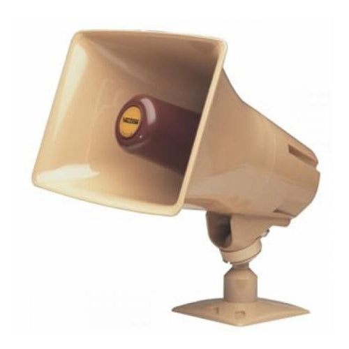 ONE-WAY 5 -WATT HIGH EFFICIENCY IP HORN WITH LONG LINE EXTENDER (BEIGE)