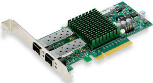 Supermicro Network AOC-STGN-I2S Networking Card STD Daul-Port 10Gigabit Ethernet SFP+ Adapter Retail
