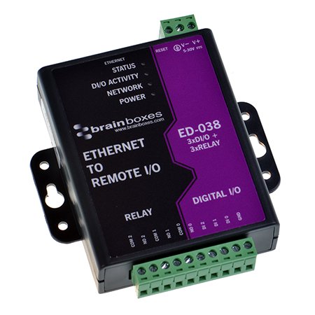 ETHERNET TO DIGITAL IO RELAY