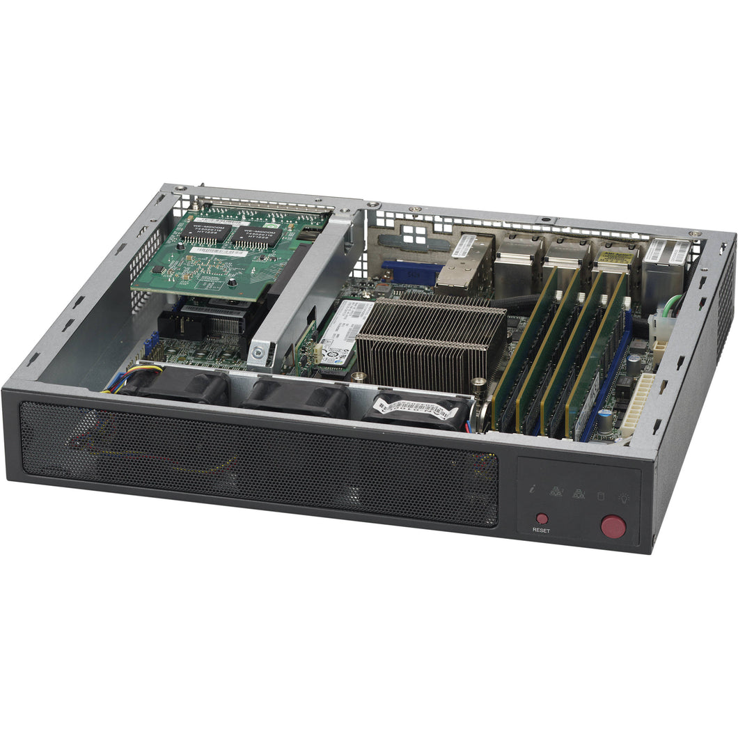 Supermicro SYS-E300-8D Mini-1U Xeon D-1518 FCBGA 1667 2.5Fixed Drive PCIE