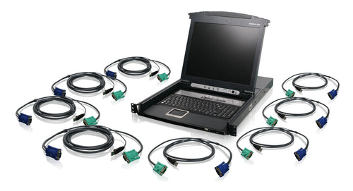 8PORT 17IN LCD COMBO KVM SWITCH