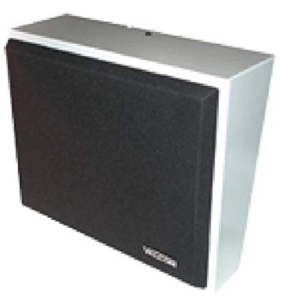 IP WALL SPEAKER ASSEMBLY, GRAY W/BLACK GRILLE