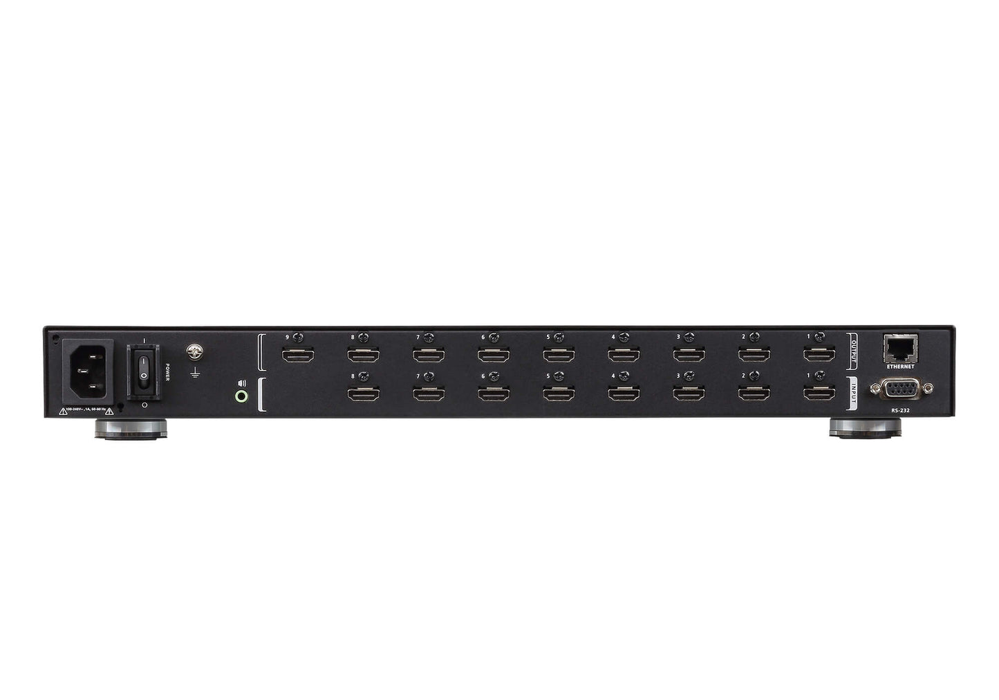 8X9 HDMI 4K SCALING MATRIX AND VIDEO WALL W/ FAST SWITCHING