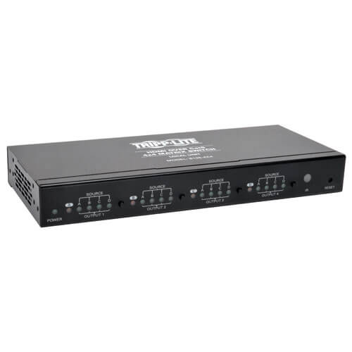 HDMI OVER CAT5 CAT6 4X4 MATRIX