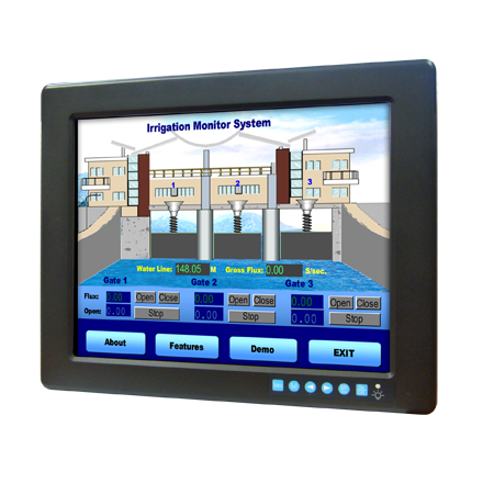 12.1 XGA WT IND. MONITOR W/ RESISTIVE TS