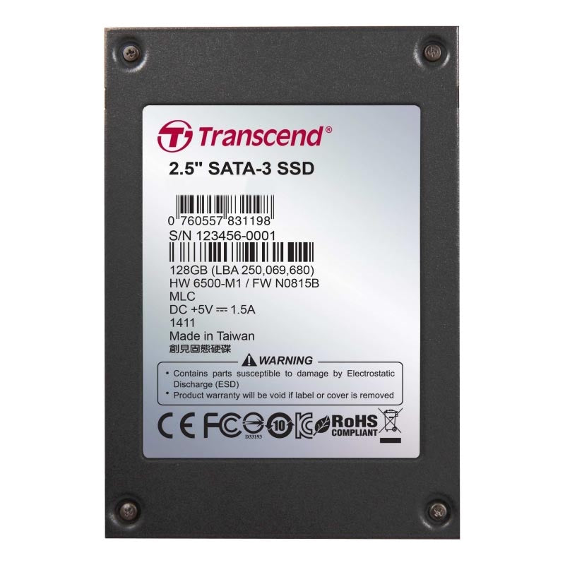 256GB, 2.5 SSD420, SATA3, MLC, IND
