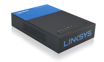 Linksys LRT224 wired router Ethernet LAN Black,Blue