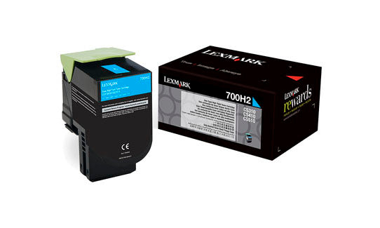 RK 700H2 CYAN HIGH YIELD TONER CARTRIDGE