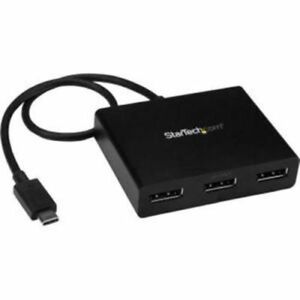 INCREASE YOUR PRODUCTIVITY BY CONNECTING THREE DISPLAYS TO YOUR USB-C DEVICE WIT