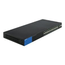 Linksys LGS326P network switch Managed Gigabit Ethernet (10/100/1000) Black,Blue Power over Ethernet (PoE)