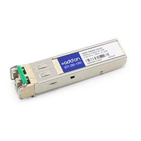 ADDON HP COMPATIBLE TAA COMPLIANT 1000BASE-ZX SFP TRANSCEIVER (SMF, 1550NM, 120K