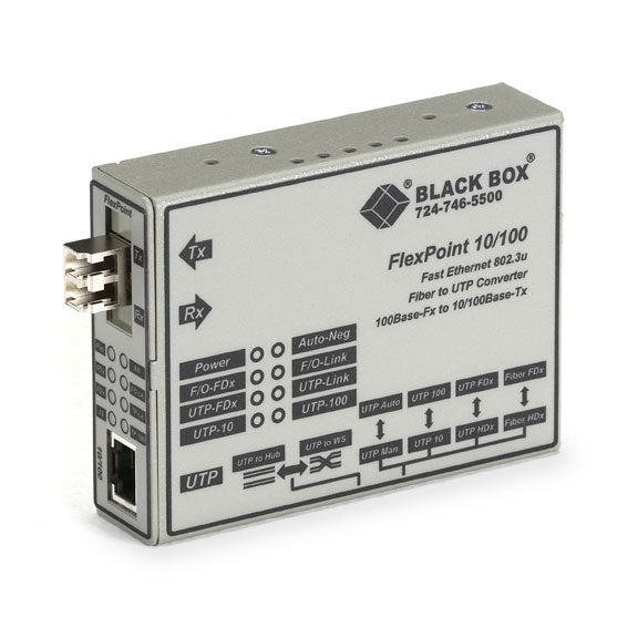 FLEXPOINT MODULAR MEDIA CONVERTER, 10BAS