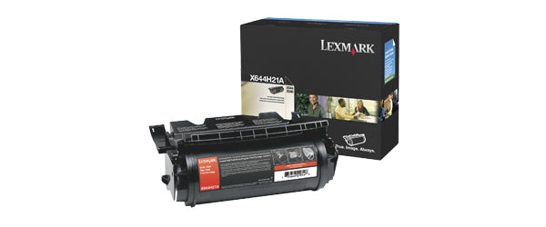 Lexmark X642e, X644e, X646e High Yield Print Cartridge Original Black