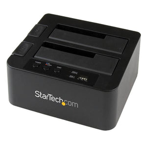 StarTech.com SDOCK2U33RE media duplicator HDD/SSD duplicator 1 copies Black