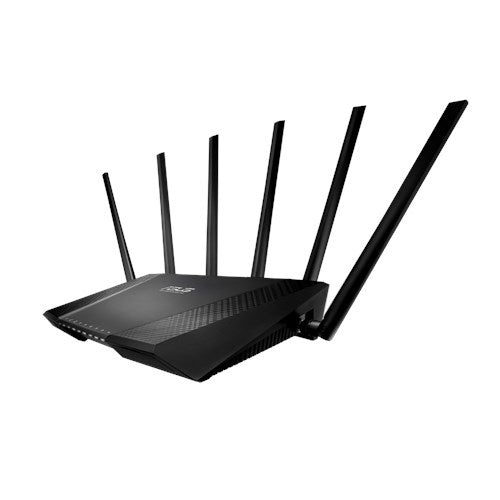 ASUS RT-AC3200 wireless router Dual-band (2.4 GHz / 5 GHz) Black