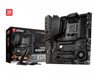 MSI MB MEG X570 UNIFY AM4 RYZEN9 AMD X570 Dual DDR4 128GB ATX Retail