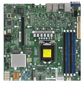 Supermicro MB MBD-X11SCM-F-B Corei3 S1151 C246 PCIE SATA Micro-ATX 128G DR4