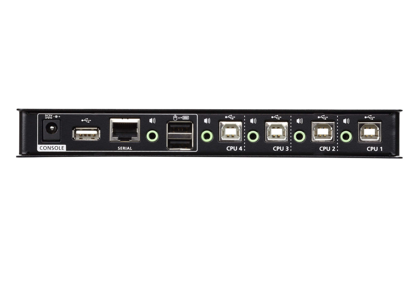 4-PORT USB BOUNDLESS KM SWITCH (CABLES INCLUDED)