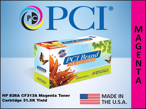 PCI USA REMAN HP 826A CF313A CF313AC MAG
