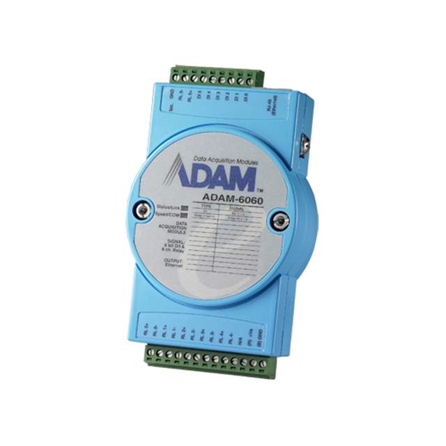 6-CHANNEL DI AND 6 CHANNEL RELAY MODBUC TCP MODULE