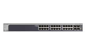 Netgear XS728T Managed L2+/L3 10G Ethernet (100/1000/10000) Black