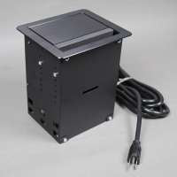 C2G WIREMOLDA® INTEGREAT A/V TABLE BOX BLACK